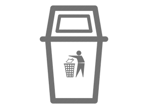 Plastic Litter Bins Plastic Litter Bins