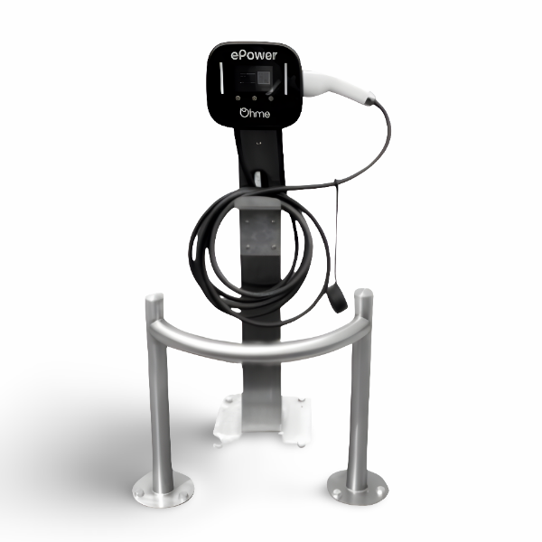 EV Charging Point Protection Barrier