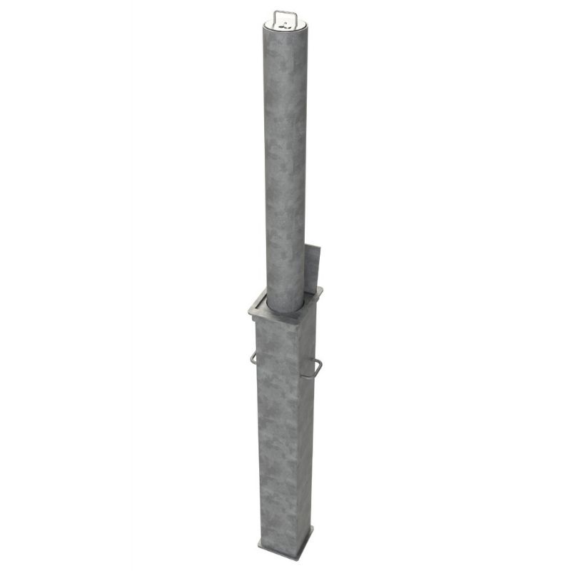 114mm Diameter Steel Telescopic Bollard