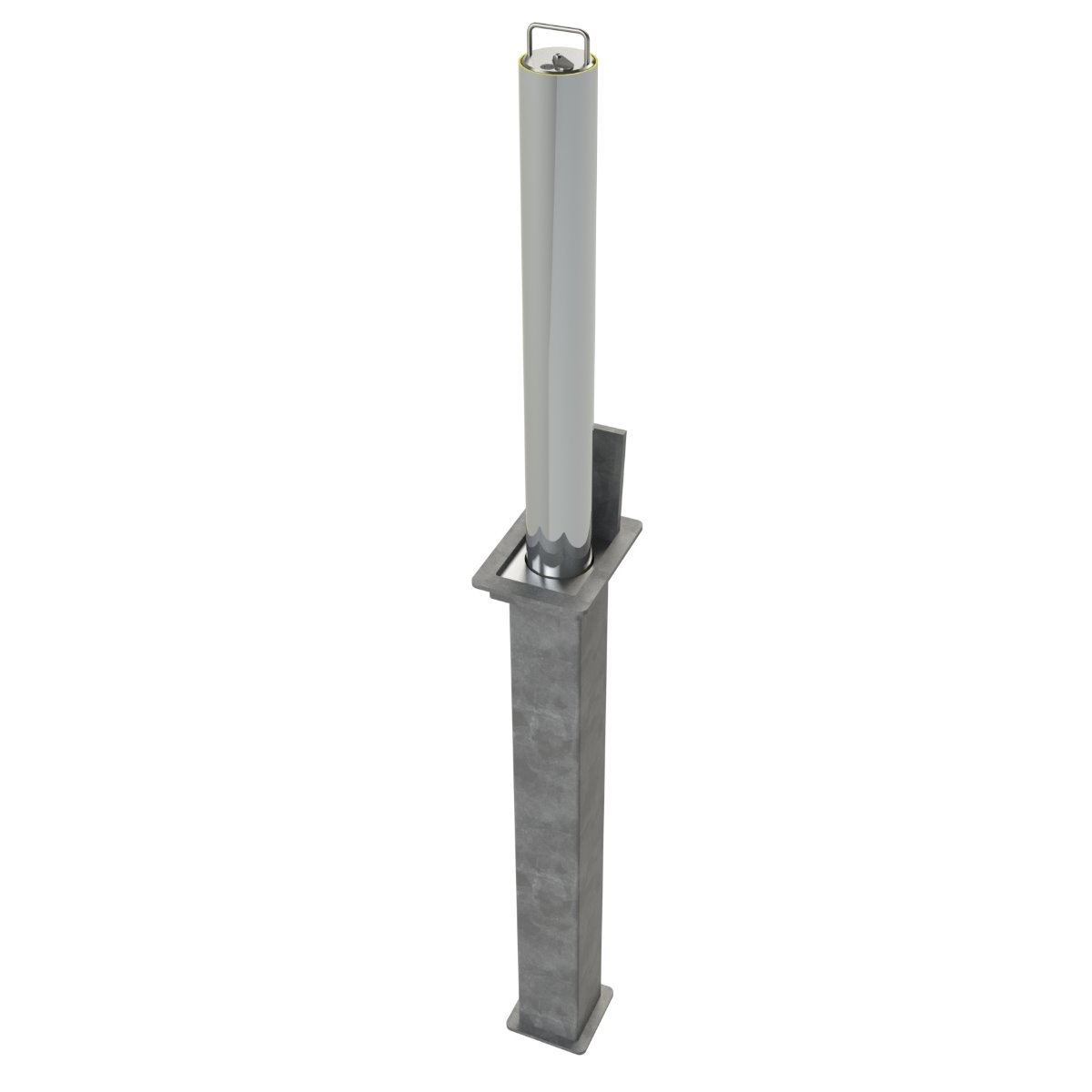 76mm Diameter Stainless Steel Telescopic Bollard