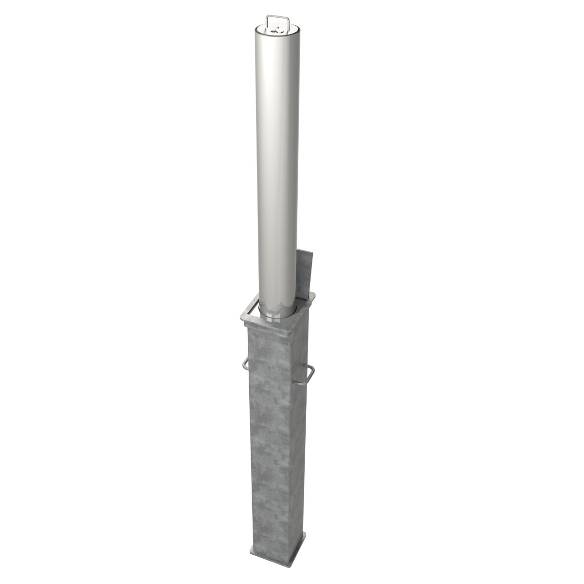 90mm Diameter Stainless Steel Telescopic Bollard