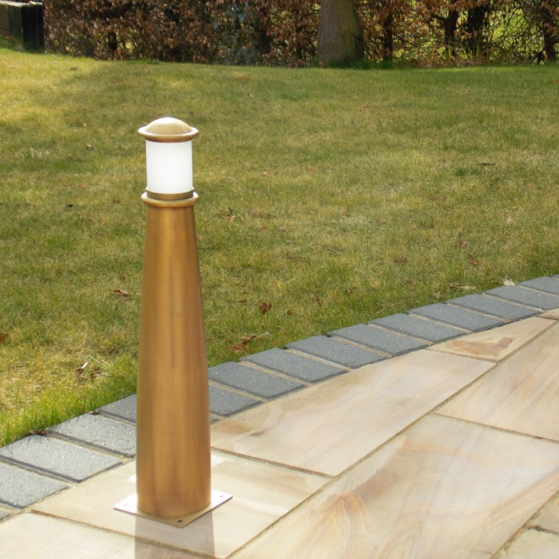 Beacon Illuminated Brass Bollard