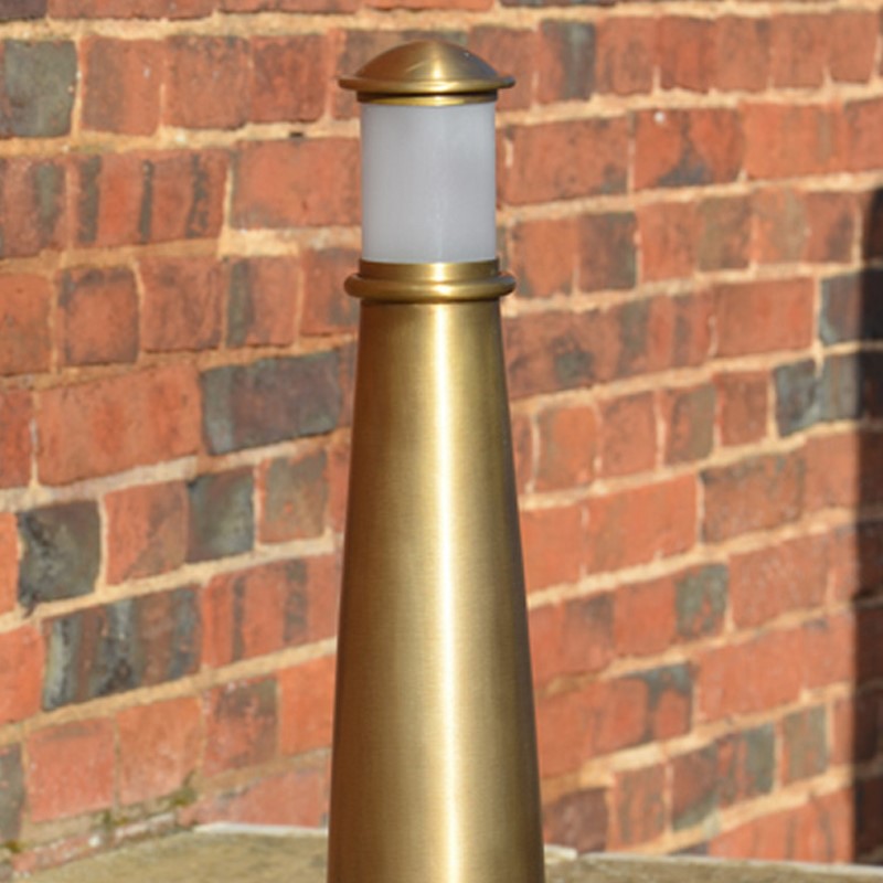 Beacon Illuminated Brass Bollard