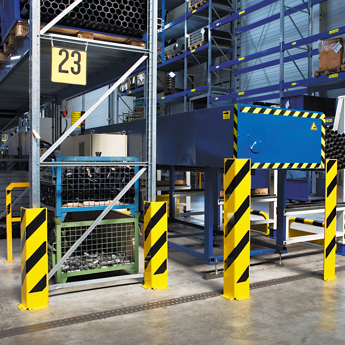 Black Bull Pallet Racking Protectors