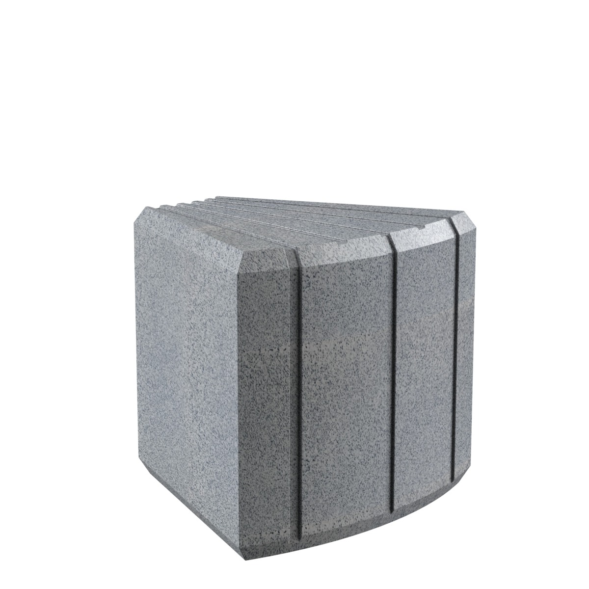 Heba Plastic Corner Bench