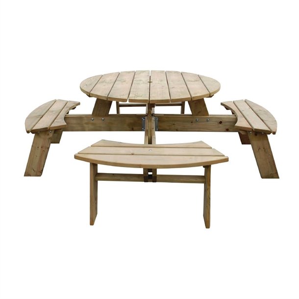 Augusta Round Picnic Table