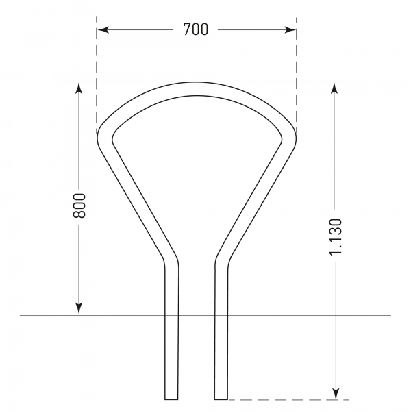 City Vuelto Cycle Stand