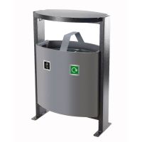 Achilles Outdoor 2 Compartment Bin