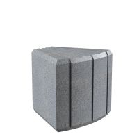 Heba Plastic Corner Bench