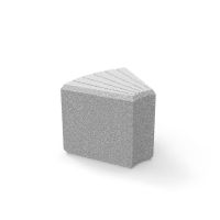 Heba Plastic Corner Bench
