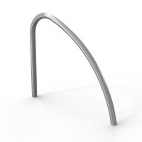 Fin Shaped Cycle Stand Stainless Steel - Root Fixed