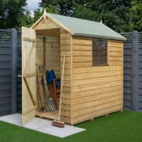 Overlap Pressure Treated Shed