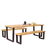 Stockholm 6 Seater Picnic Table Set