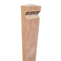 Stratton Double Illuminated Timber Bollard