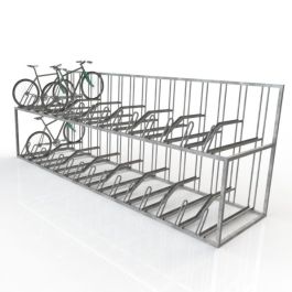 Double sales decker bicycle