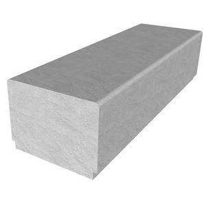 Bamburgh Concrete Bench 
