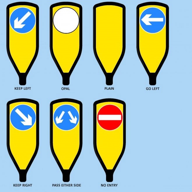 DuraFlex Reflective Self-Righting Bollard