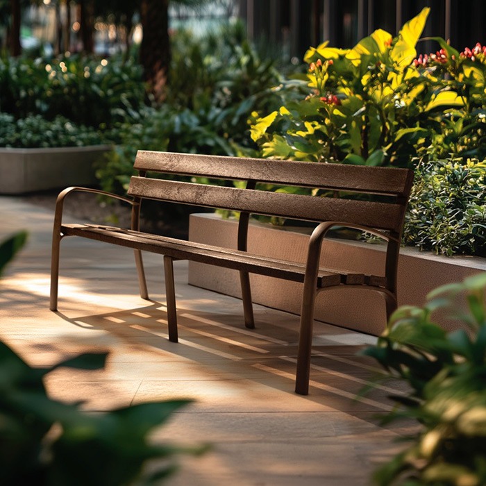 EcoCity Recycled Plastic Seat