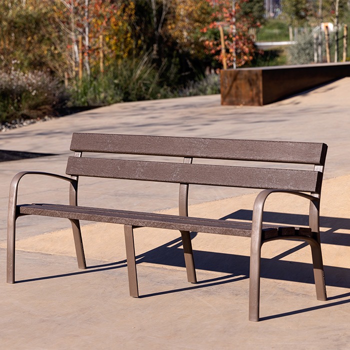 EcoCity Recycled Plastic Seat