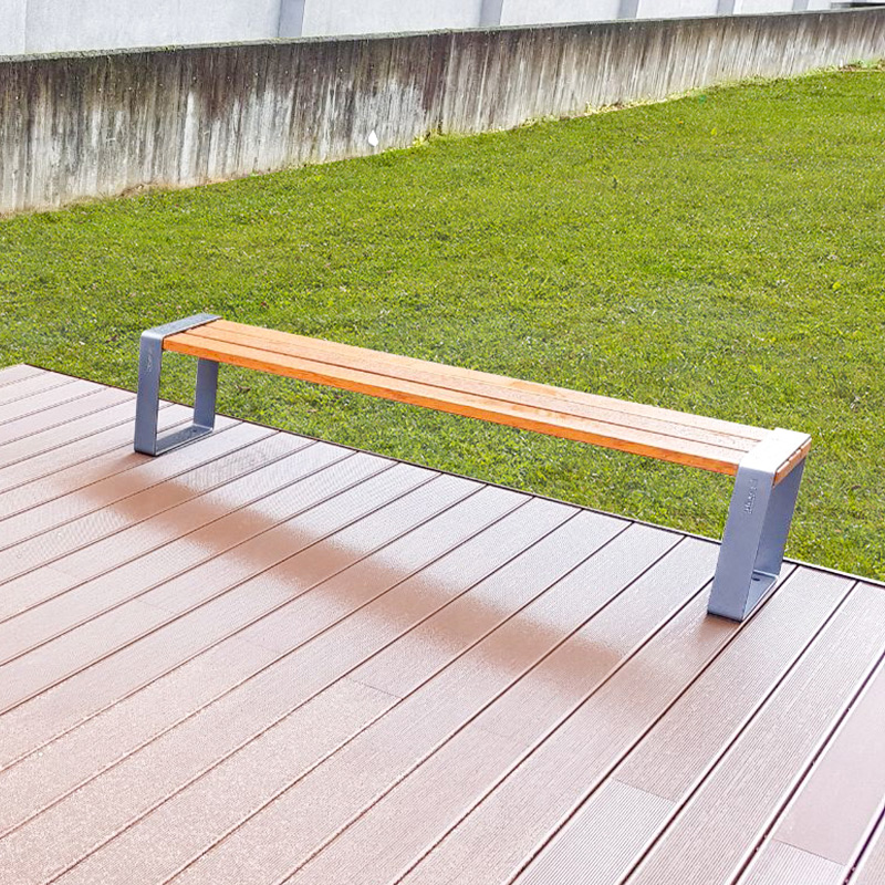 Garner Timber and Steel Bench