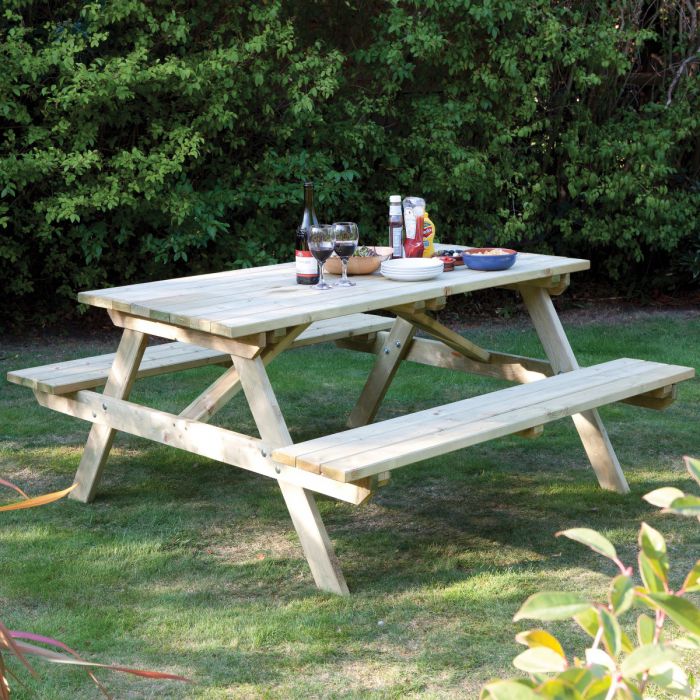 Gleneagles Rectangle Picnic Table