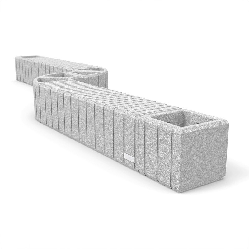 Heba Plastic Cube Planter