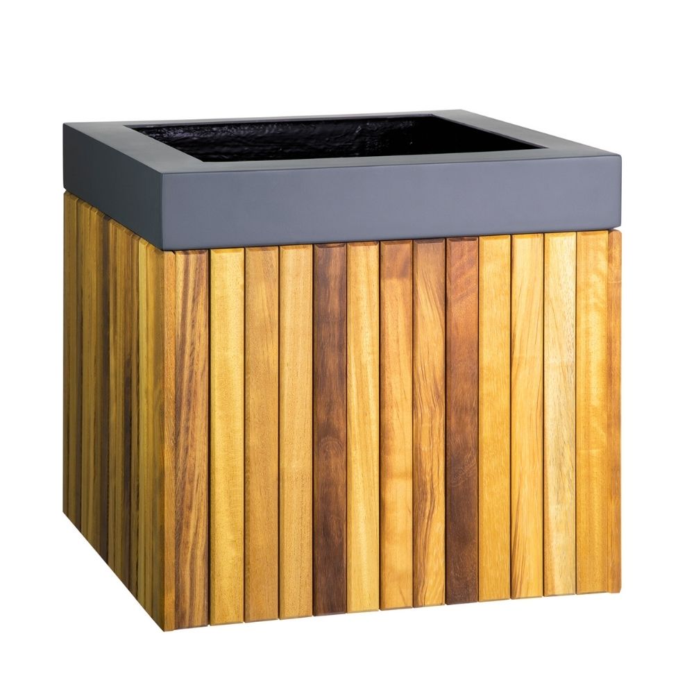 Hydrangea GRP & Timber Planter