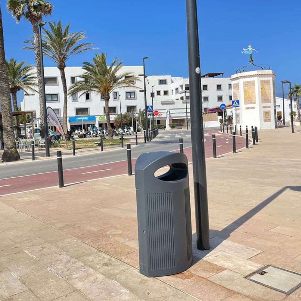 Ibiza Plastic Litter Bin