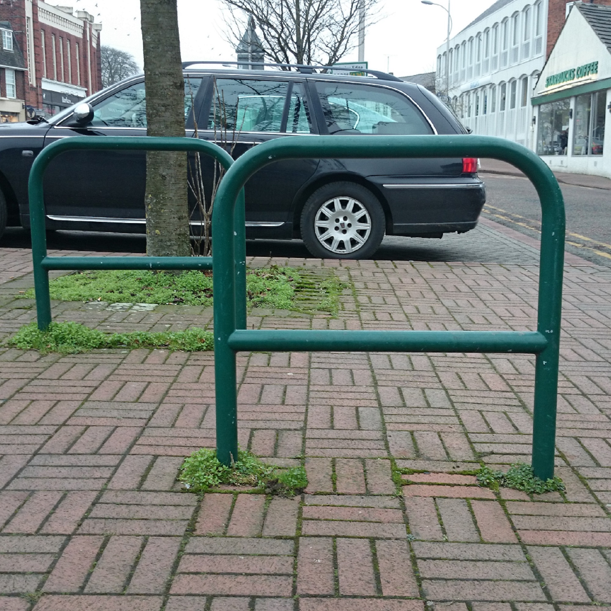 Sheffield Cycle Stand Mid Rail