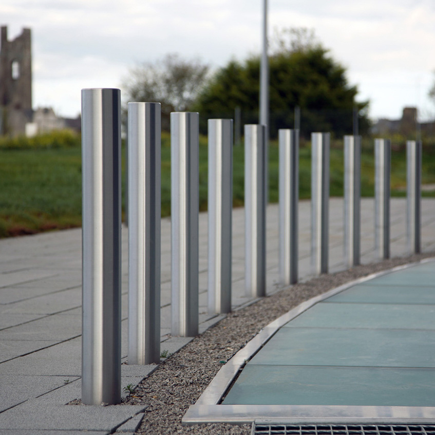 Reinforced Stainless Steel Bollard