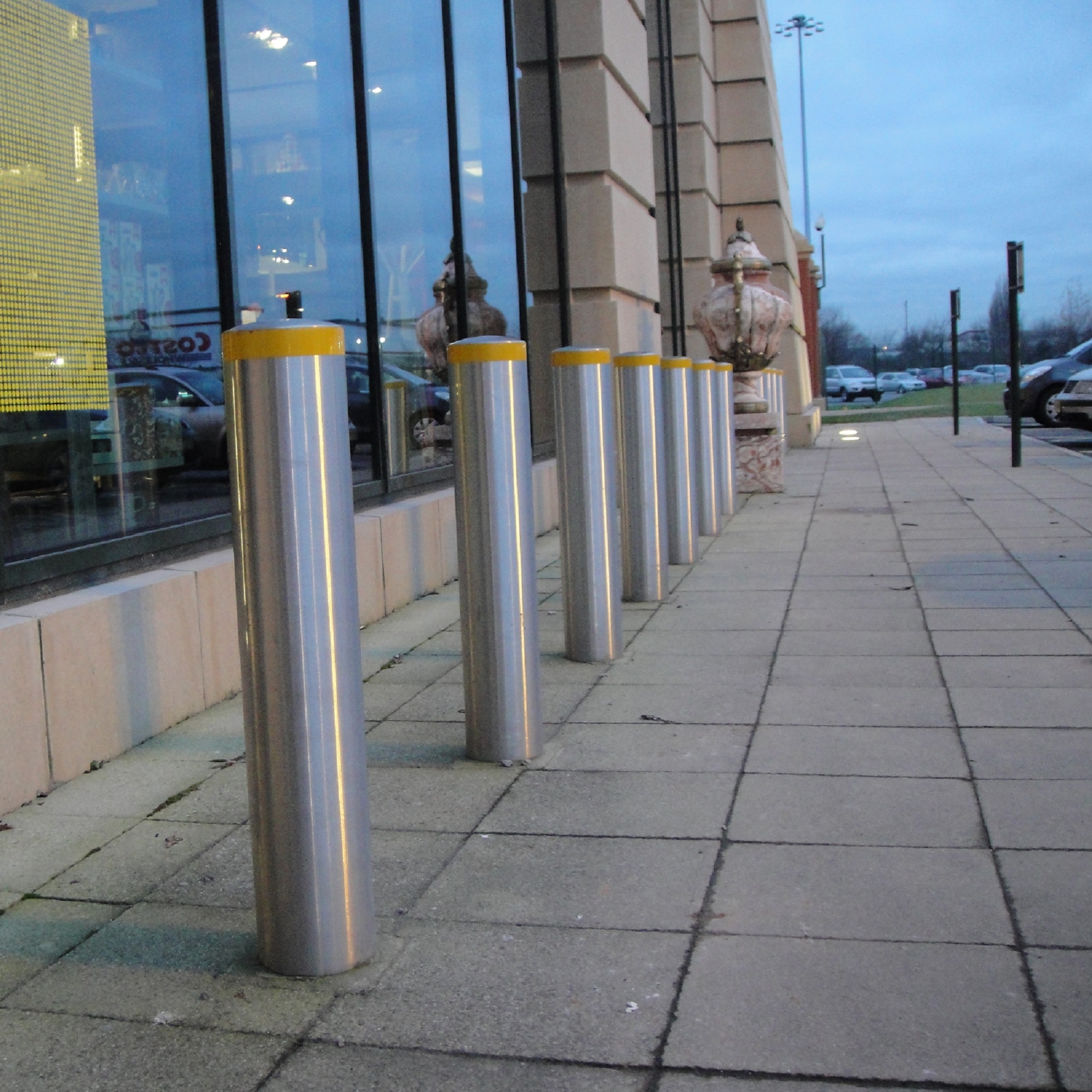 Reinforced Stainless Steel Bollard