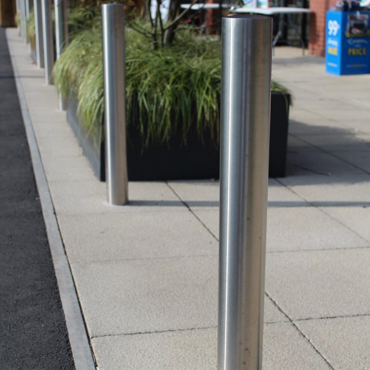 Reinforced Stainless Steel Bollard