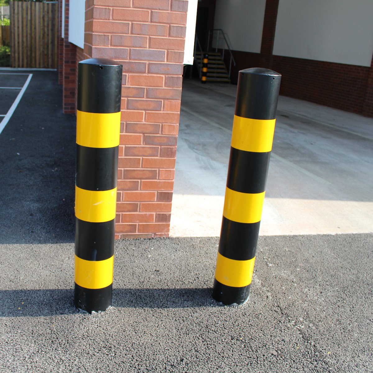 steel bollards