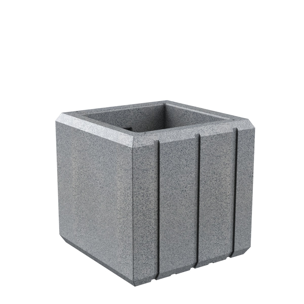 Heba Plastic Cube Planter