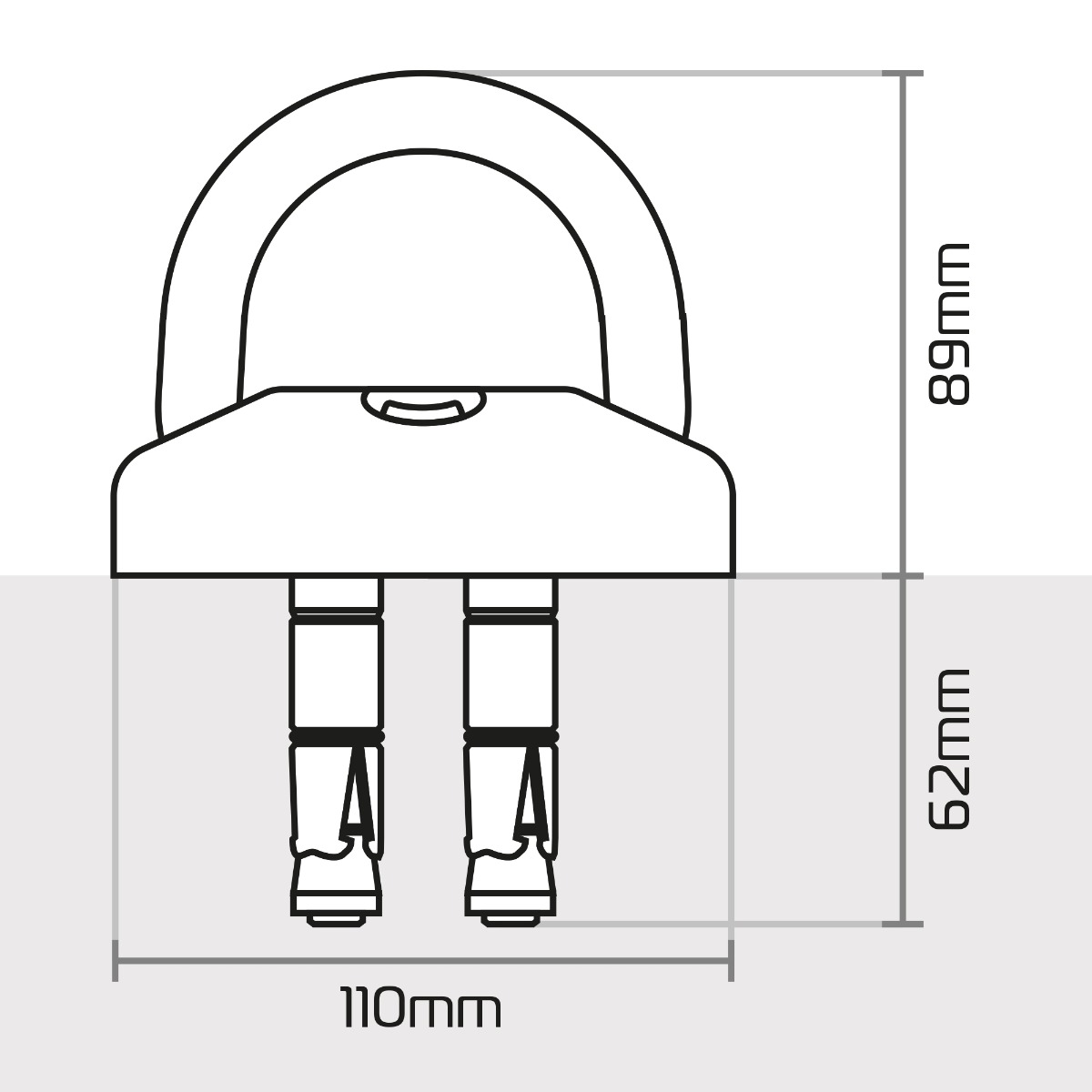 Oxford TaskForce Ground and Wall Anchor Kit