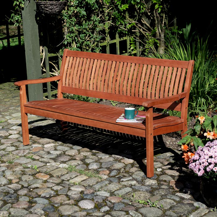 Garden bench shop timber