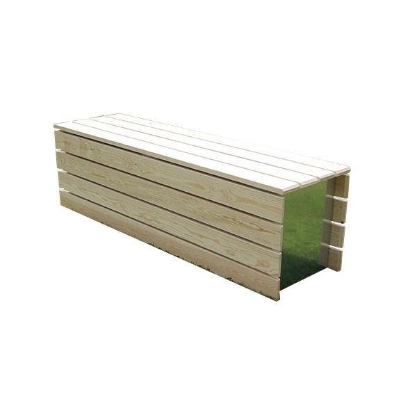 Modular Accoya Wood Bench