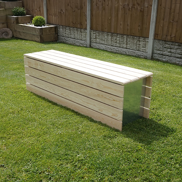 Modular Accoya Wood Bench