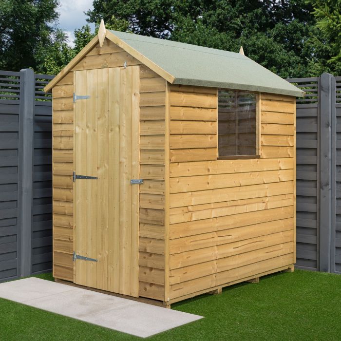 Overlap Pressure Treated Shed