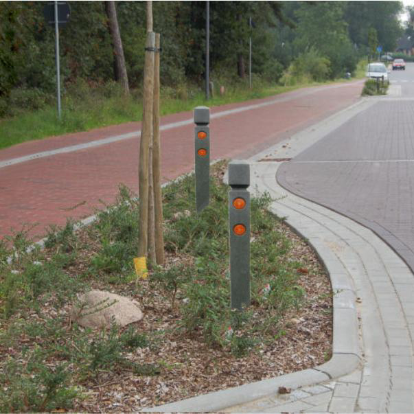 Pyramid Recycled Bollard