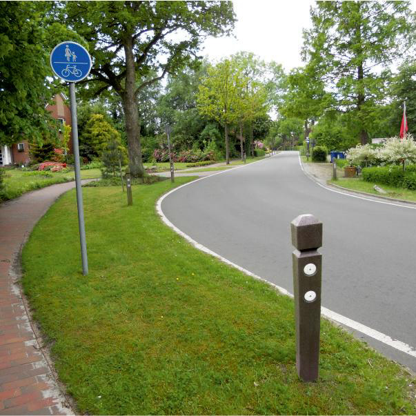 Pyramid Recycled Bollard