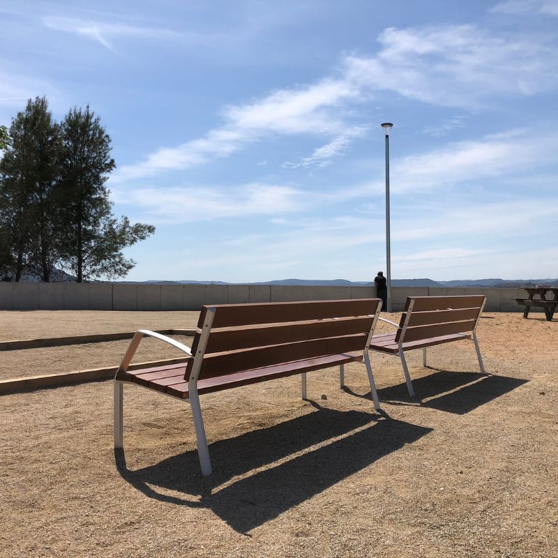 Modo10 Timber and Aluminium Seat