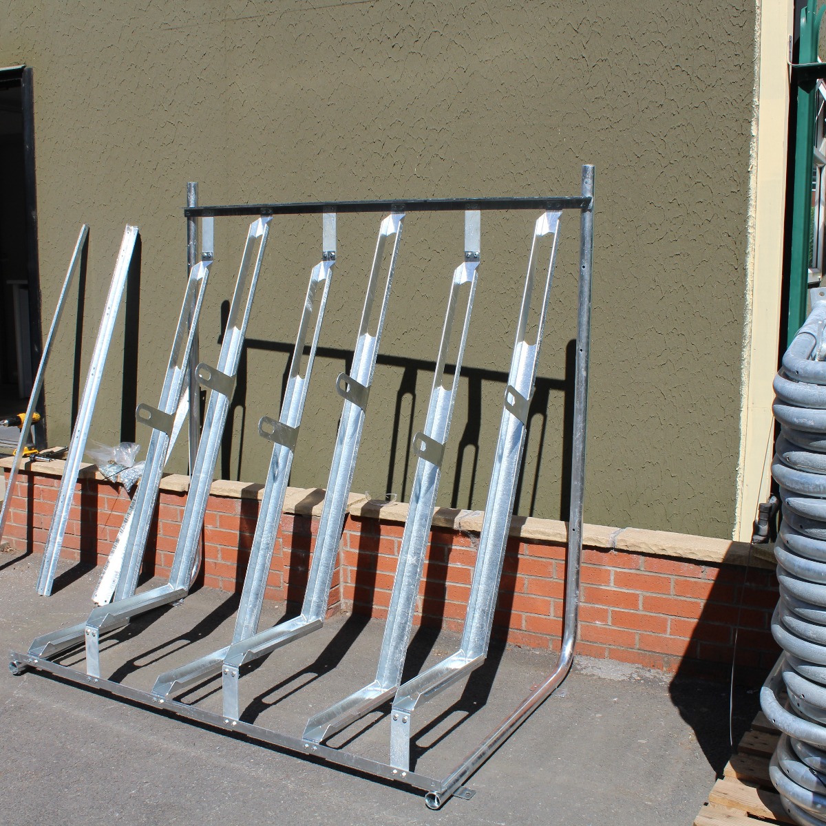 Snowdon Semi Vertical Cycle Rack