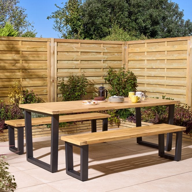 Stockholm 6 Seater Picnic Table Set