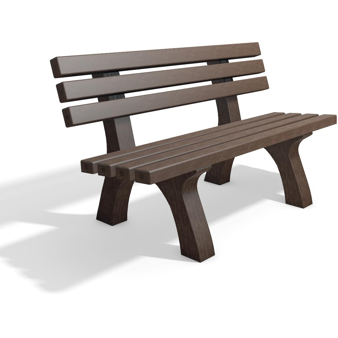 Classic shop park bench