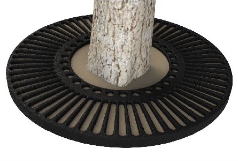 Tree Grille 890 CR Cast Iron Tree Grille 890 CR Cast Iron