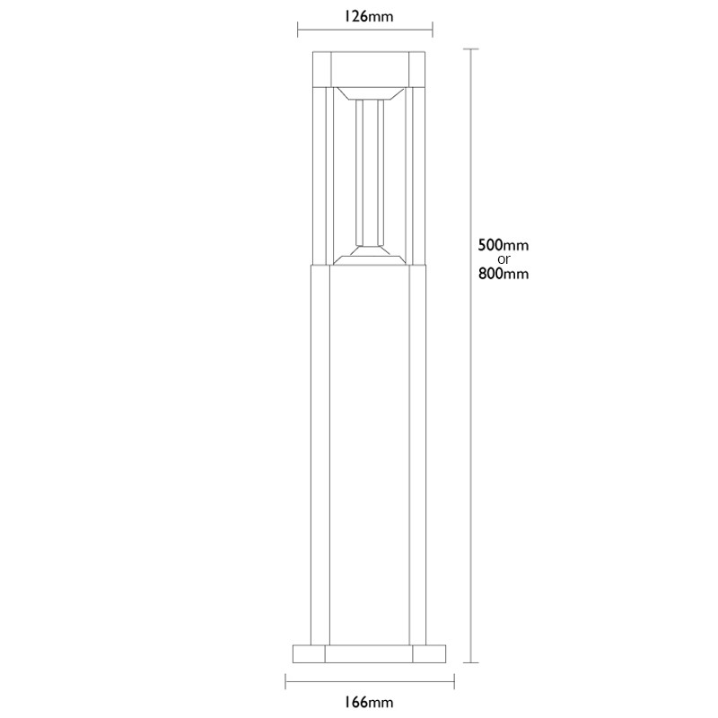 Tristar Aluminium Path Light 