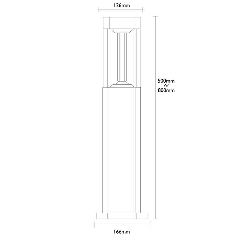 Tristar Aluminium Path Light 