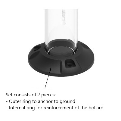 Barcelona PU Bollard - 1004mm
