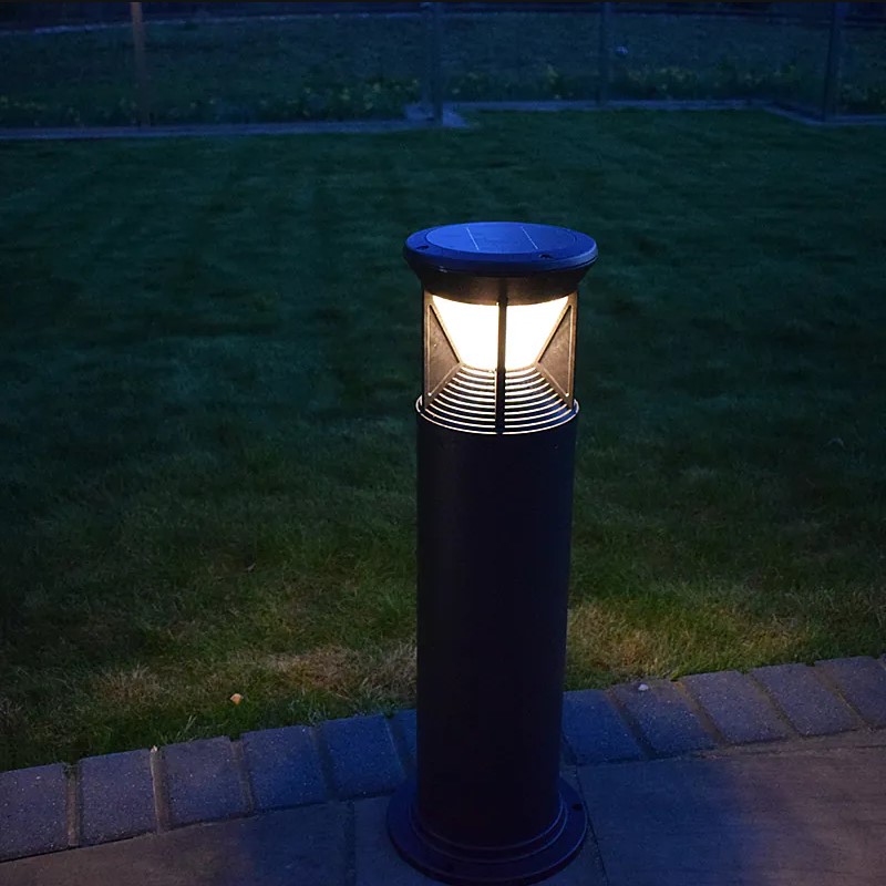 Vandal Resistant Solar Bollard Light